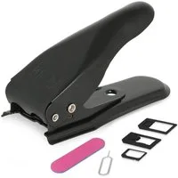 Wicked Chili Sim Karten Stanze + 5in1 Adapter Set für Sim-Card Smartphone-Adapter N/A zu Nano, Micro, Standard