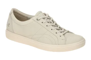Ecco 218613 Classic Sneaker Women's Halbschuhe Grau Gravel Nubuck Normal Weite