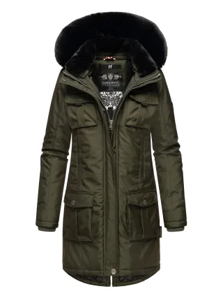 Navahoo Premium Damen Winterjacke Tiniis – Stylisch, Warm & Mit Stofftasche