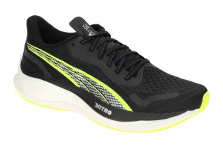 Puma 377748 18 VELOCITY NITRO 3 Herrenschuhe - Schwarz/Yellow Alert