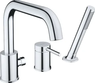 Duravit Circle 3-Loch Wannenarmatur Chrom Hochglanz 240x256x239 mm - CE5260000010 CE5260000010