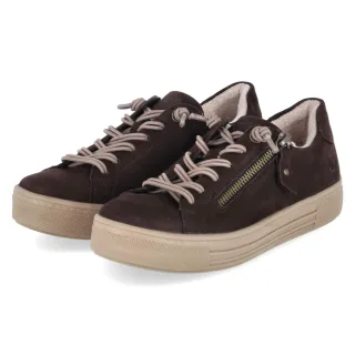 Remonte Halbschuhe - Gr. 36 - Braun - Rauleder