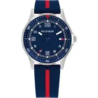 Tommy Hilfiger Quarzuhr KIDS 1720036, Armbanduhr, Kinderuhr, analog, Silikonarmband, Geschenkidee