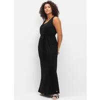Sheego Strandkleid Maxikleid Ärmellos