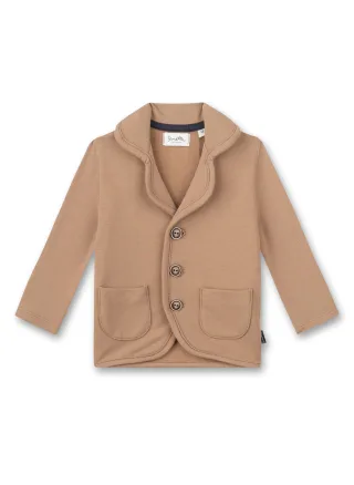 Sanetta - Sweatshirt/Sweatjacke walnut - Gr. - 074