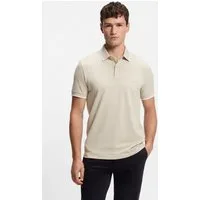 BOSS ORANGE Poloshirt Passertip mit BOSS Logo-Badge