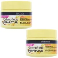 John Frieda Haarkur 2 x John Frieda Tiefenpflege + Reparatur Maske je 250ml