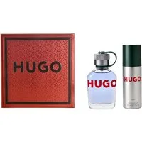 HUGO Duft-Set HUGO BOSS MAN EDT 75ML + DEODORANT SPRAY 150ML