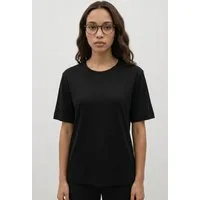 BOSS ORANGE T-Shirt Emma Premium Damenmode aus reinem Leinen, Rundhals