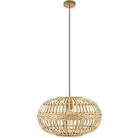 EGLO Pendelleuchte AMSFIELD, ohne Leuchtmittel, Hängelampe Esstisch, Esszimmerlampe, Hängeleuchte, Lampe, E27, Ø 38 cm
