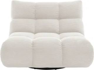 Home affaire 1,5-Sitzer "Cozy Bubble, 360 drehbarer Sessel, Breite 107cm" mit eleganter Steppung, Rundumbezug & weicher Polsterung