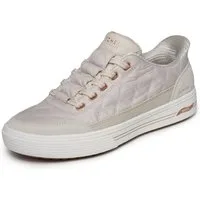 Skechers ARCH FIT ARCADE-CUDDLE STEPS Slip-On Sneaker Slipper, Schlupfschuh, Freizeitsneaker mit elastischen Schnürsenkeln