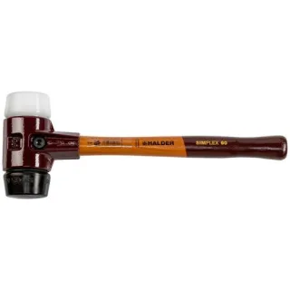 Halder SIMPLEX-Schonhammer 60 GUMMIK./SUPERPL. TE SIMPL