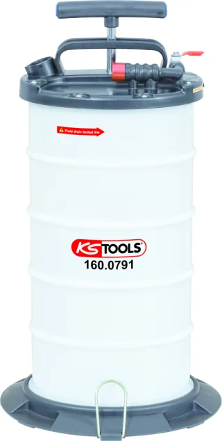 KS Tools Vakuum-Absaugpumpen-Grundgerät, 9,5 Liter - 160.0791