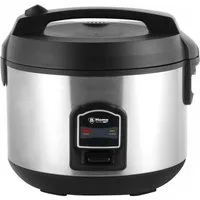 bahama Reiskocher Multikocher Reiskocher 700 W Dampfgarer Reis Kochtopf Edelstahl mit Zu, 700.00 W