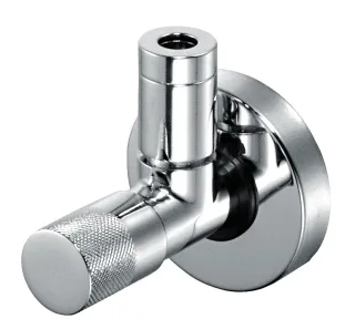 Kaja Ipuri-Eckventil, mit Schubrosette DN 15, chrom  22501-C