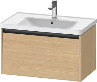 Duravit Ketho.2 Waschtischunterbau wandhängend Natur Eiche Matt 784x455x440 mm - K25083030300000 K25083030300000