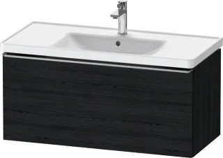 Duravit D-Neo Waschtischunterbau wandhängend Eiche Schwarz Matt 984x452x440 mm - DE4256070160000 DE4256070160000