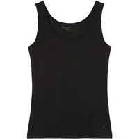 Marc O'Polo Tanktop Essentials mit kleinem Logo am Saum