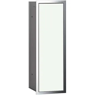 Emco Asis 150 Toilettenbürstengarnitur 973027831 Unterputzmodell, chrom/optiwhite