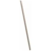 Siena Garden Besenstiel Besenstiel, Holz Rundkopf 1400x24 mm, natur (1 Stück), (1-St)