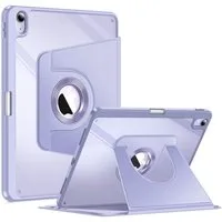 Fintie Tablet-Hülle für iPad Air 11'' M4/M3/M2(2026/2025/2024), iPad Air 5/4 Gen 2022/2020 10,9 Zoll, mit Stifthalter, 360° drehbar, klar Acryl-Rückseite, stoßfestem Rahmen