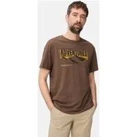 camel active T-Shirt aus reiner Baumwolle Kurzarm
