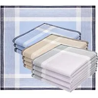 Betz Taschentuch 12 Stück Herren Stoff Taschentücher Set Größe 40x40 cm