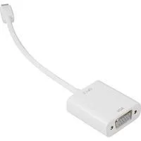 mini-DisplayPort 1.2 auf VGA-Adapter weiß, 15 cm