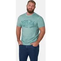 Jan Vanderstorm T-Shirt ADRITAR mit klassischem Rundhals