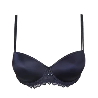 Marie Jo - JANE Velvet Blue Unterlegter BH Balconette velvet blue - Gr. - 85E