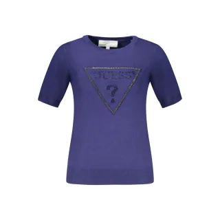 Guess Jeans Blu Viscosa Damenpullover