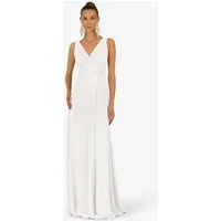 Kraimod Abendkleid mit V-ausschnitt vorne und Rückenausschnitt hinten