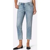 Witt Bequeme Jeans 7/8-Jeans leicht vertieft