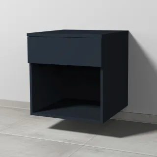 Sanipa Anbau-/Solitärschrank 2morrow (P3353) 510x500x520 Marine-Matt, P33531R P33531R