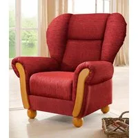 Home affaire Sessel Milano, bequemer Ohrensessel im Landhaus-Stil, Breite 99cm, Hochlehnsessel