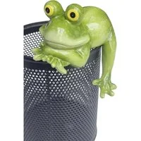 Figurendiscounter Dekofigur Dekofigur Frosch kantenhocker 7,5 x 7 x 7 cm grün