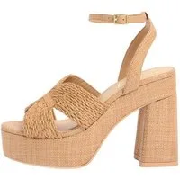 LIPSY Lipsy zweiteilige, hohe Raffia-Plateausandaletten High-Heel-Sandalette (1-tlg)
