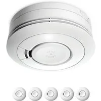 Ei Electronics 5x Ei Electronics Ei650 Rauchwarnmelder Rauchmelder 10 Jahres Batterie Rauchmelder