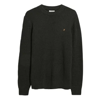 Farah - "Foraker" Sweatshirt für Herren, Rundhalsausschnitt (Schwarz)