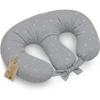 Totsy Baby Stillkissen Breastfeeding Pillow XXL for Twins - Twin Nursing Cushion