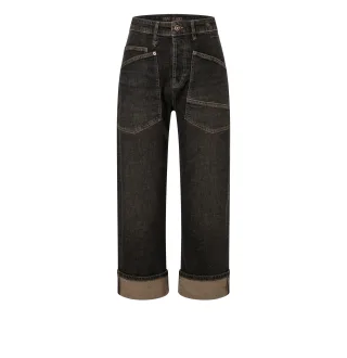 MAC - MAC JEANS - BAGGY, Authentic comfort denim schwarz - Gr. - 38