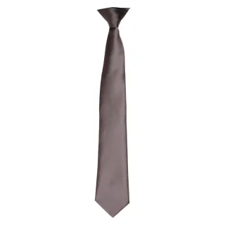 Premier - Krawatte für Herren/Damen Unisex (Dunkelgrau)