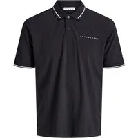 Jack & Jones Poloshirt JCOFUSION PIQUE MESH COLLAR POLO SS Baumwollmischung, regular fit