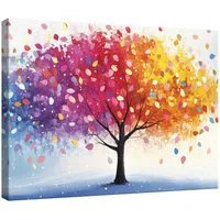 Wallarena Leinwandbild Natur Braun - Modern - Vlies - Wohnzimmer, Natur, 60x40x2cm