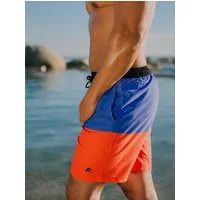 GUGGEN Mountain Badehose Badehose Herren Beachshorts Boardshorts Strandhose Badeshorts Muster Boardshorts Schwimmhose Männer mit Muster Streifen