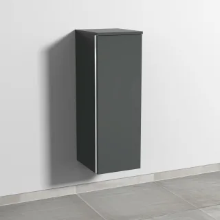 Sanipa 3way Mittelschrank mit 1 Tür, Anthrazit-Matt, BR11922 BR11922