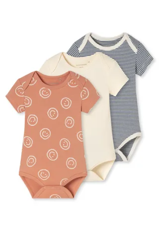 SCHIESSER - 3Pack Bodies kurzarm sortiert 2 - Gr. - 62