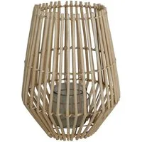 Grafelstein Kerzenlaterne Laterne BAMBOO natur aus Bambus H36cm Windlicht Ba