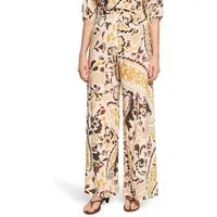 Cartoon Palazzohose Damen mit Gummizug